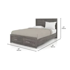 Full Bed 54'' - Grey