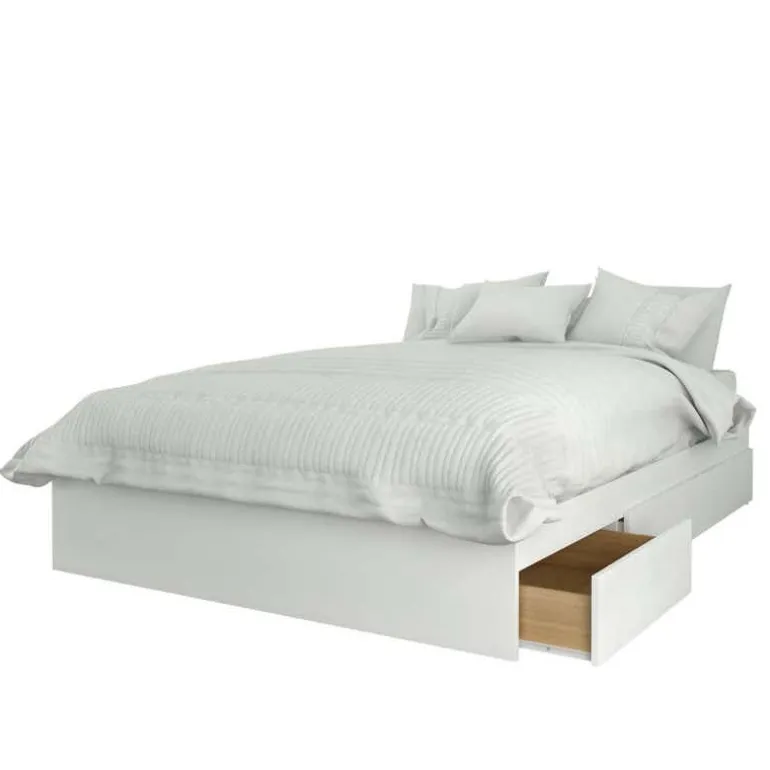 Full Bed Set with Storage (54") - 3pcs - Nexera