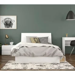 Full Bed Set with Storage (54