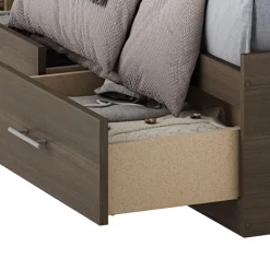 Full Bed with 6-Drawer Storage and Headboard (54