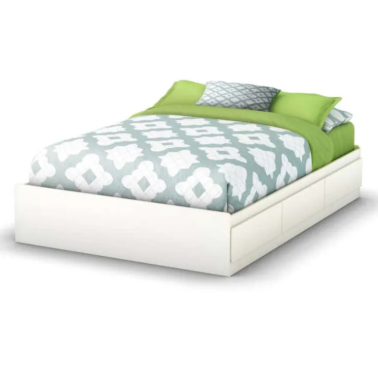Full Bed with 3-Drawer Storage (54'') - South Shore