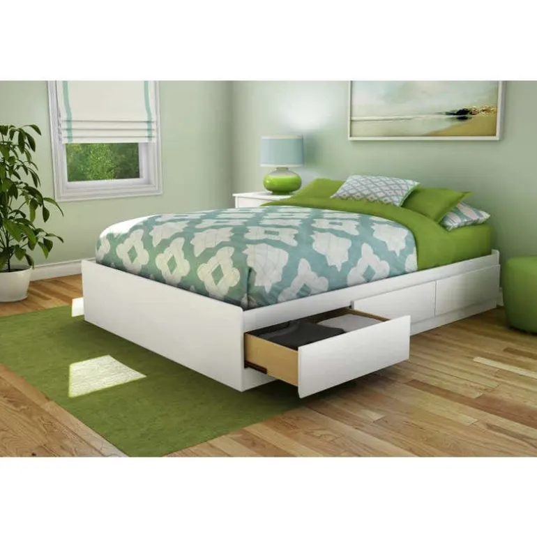 Full Bed with 3-Drawer Storage (54'') - South Shore