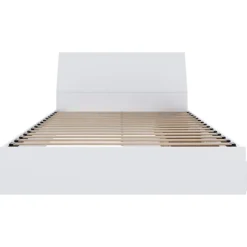 Full Bed with 3-Drawer Storage and Headboard (54