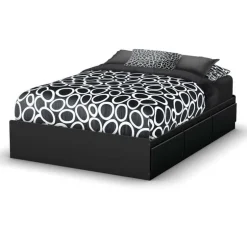 Full Bed with 3-Drawer Storage (54'') - South Shore