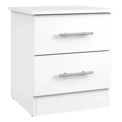 Full Bed with 6-Drawer Storage Headboard and Nightstand (54")