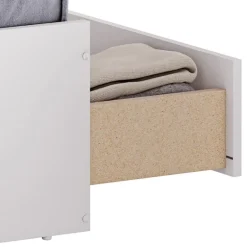 Full Bed with 6-Drawer Storage Headboard and Nightstand (54")
