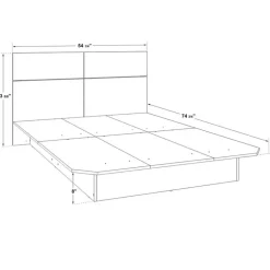 Full Bed with Headboard (54")