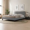 Full Bed with Headboard (54") - Grey