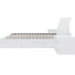 Full Bedroom Set with 3-Drawer Storage (54