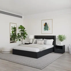 Full Bedroom Set with Storage (54