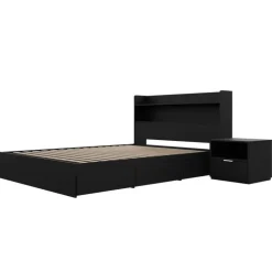 Full Bedroom Set with Storage (54") - 3pcs - Nexera