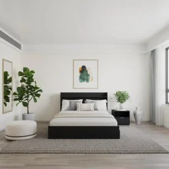 Full Bedroom Set with Storage (54