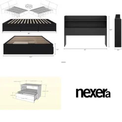 Full Bedroom Set with Storage (54