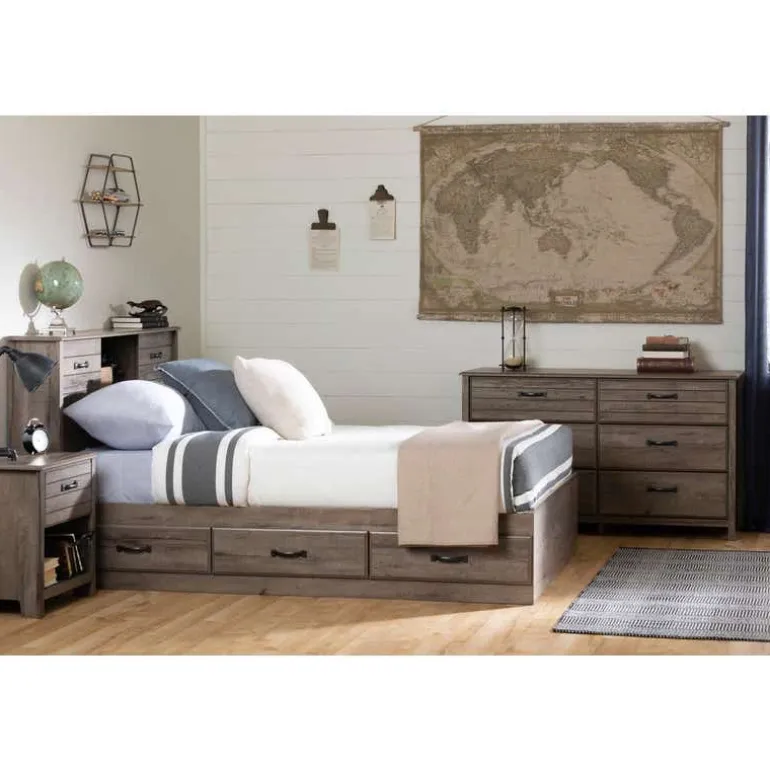 Full Bookcase Headboard 54'' - South Shore