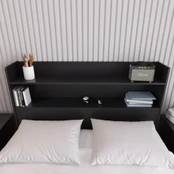 Full Bookcase Headboard - Nexera