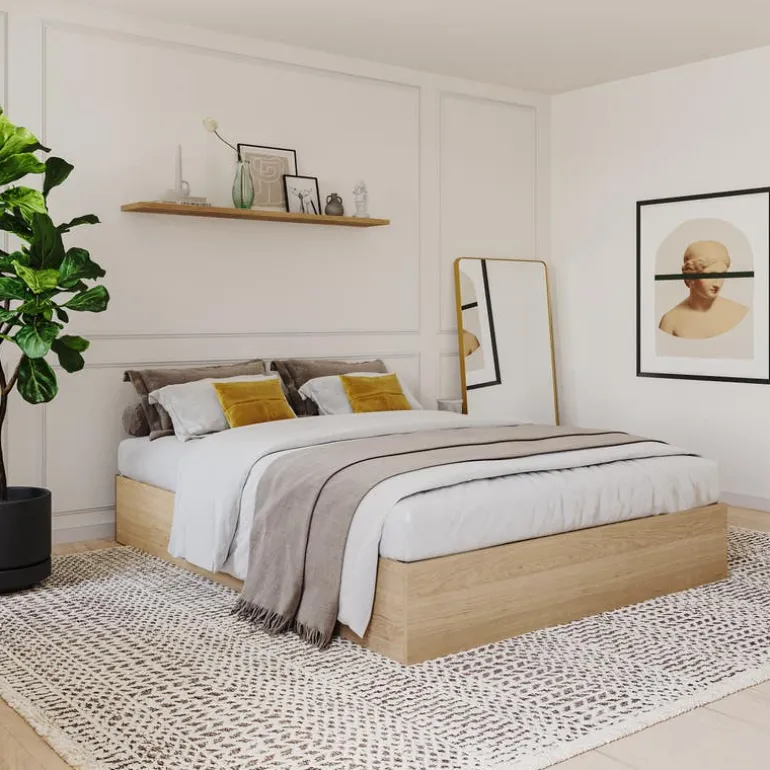 Full 3-Drawer Storage Bed (54") - Nexera
