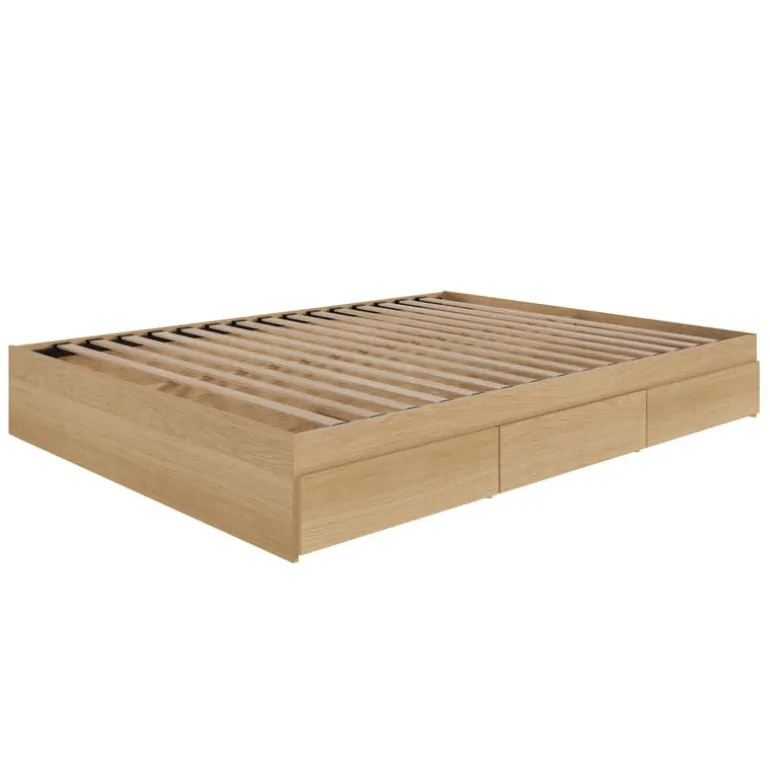 Full 3-Drawer Storage Bed (54") - Nexera