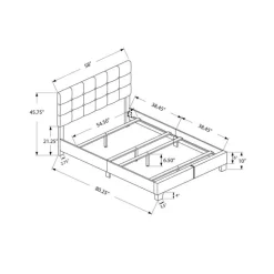 Full Leather-Look with Headboard (54