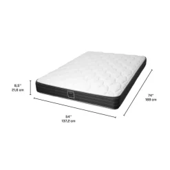 Full Medium-Firm Mattress with Springs - 54"