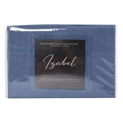 Full Microfibre Bed Sheet Set - Blue