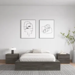 Full Platform Bed (54