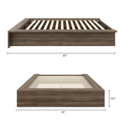 Full Platform Bed (54