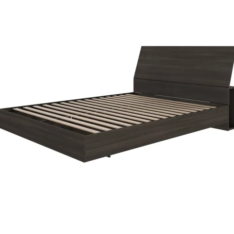 Full Platform Bed and Headboard (54") - Nexera