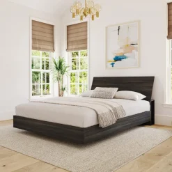Full Platform Bed and Headboard (54