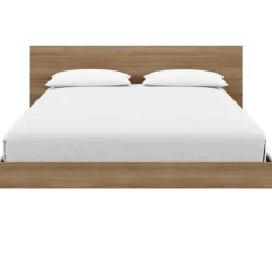 Full Platform Bed with Headboard (54