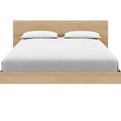 Full Platform Bed with Headboard (54