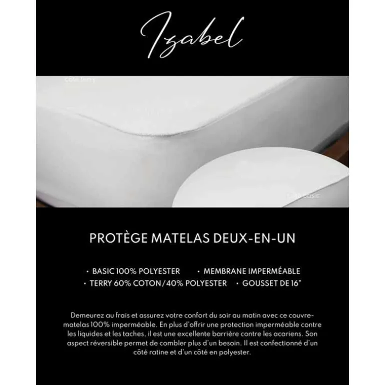 Full Reversible Waterproof Mattress Protector
