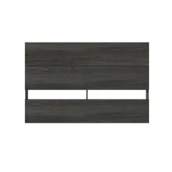 Full Size Panel Headboard, Bark Grey - Nexera