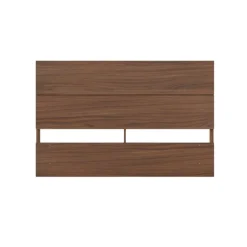Full Size Panel Headboard, Walnut - Nexera