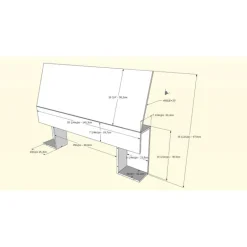 Full Size Panel Headboard, Ebony - Nexera
