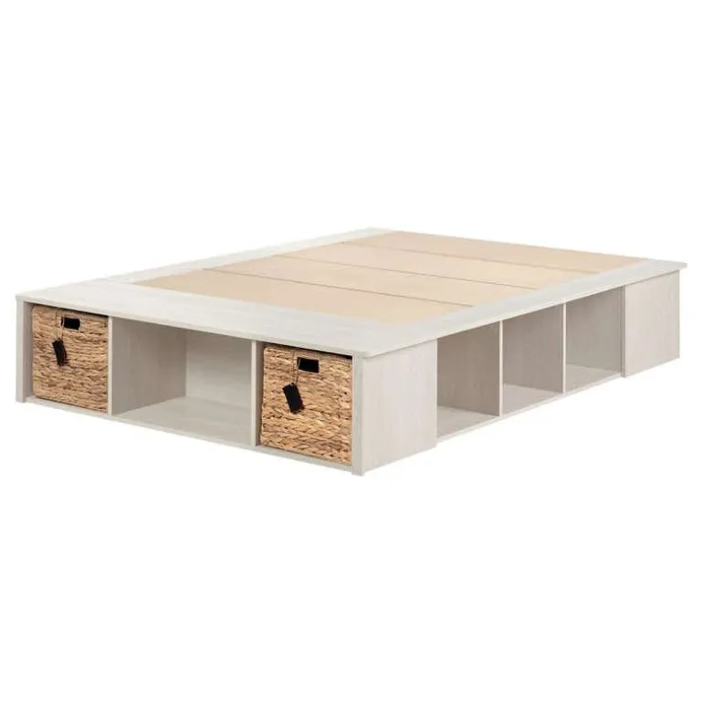Full Storage Bed and Baskets (54") - South Shore