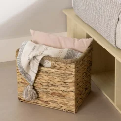 Full Storage Bed with Baskets (54") - South Shore