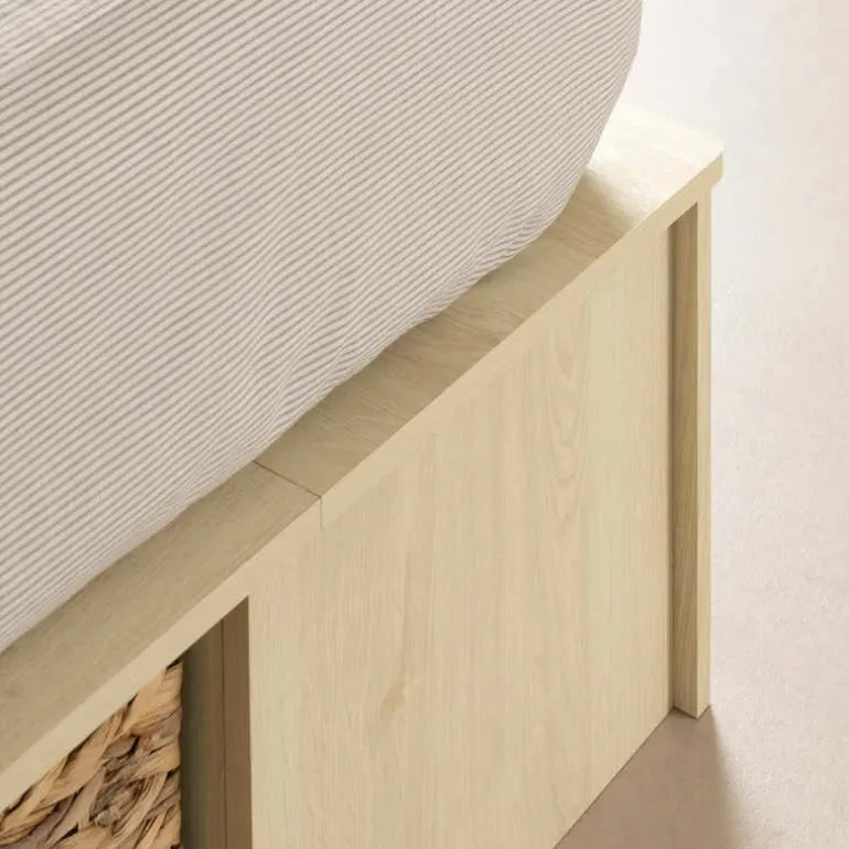 Full Storage Bed with Baskets (54") - South Shore