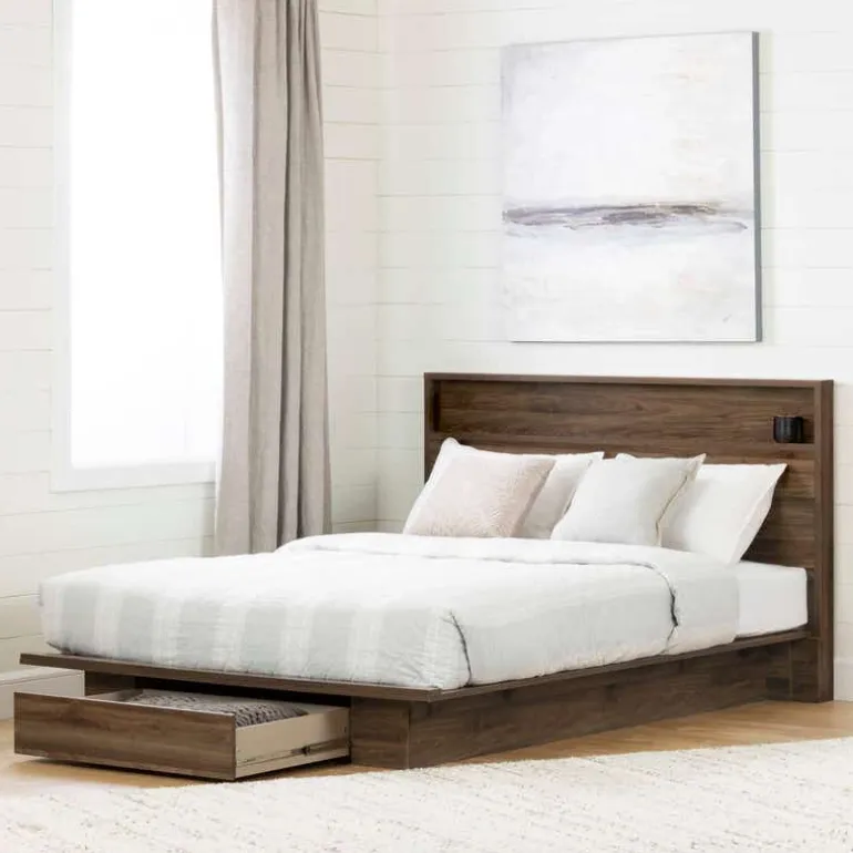 Full/Queen Bed with Headboard (54"/60") - South Shore