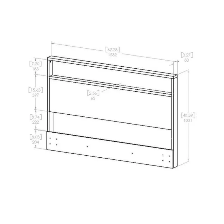Full/Queen Headboard (54/60'') - South Shore