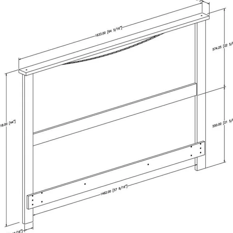 Full/Queen Headboard (54/60'') - South Shore
