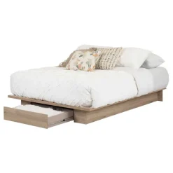 Full/Queen Platform Bed (54/60'') - South Shore