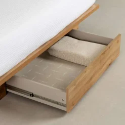 Full/Queen Platform Bed with 1-Drawer Storage (54