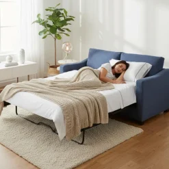 Full-Size Sleeper Sofa - Blue
