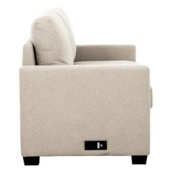 Full-Size Sleeper Sofa with USB Ports