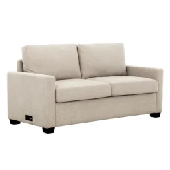 Full-Size Sleeper Sofa with USB Ports