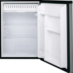 GE 5.6 Cu Ft 24 In Compact Refrigerator Stainless Steel Compact - GCE06GSHSB
