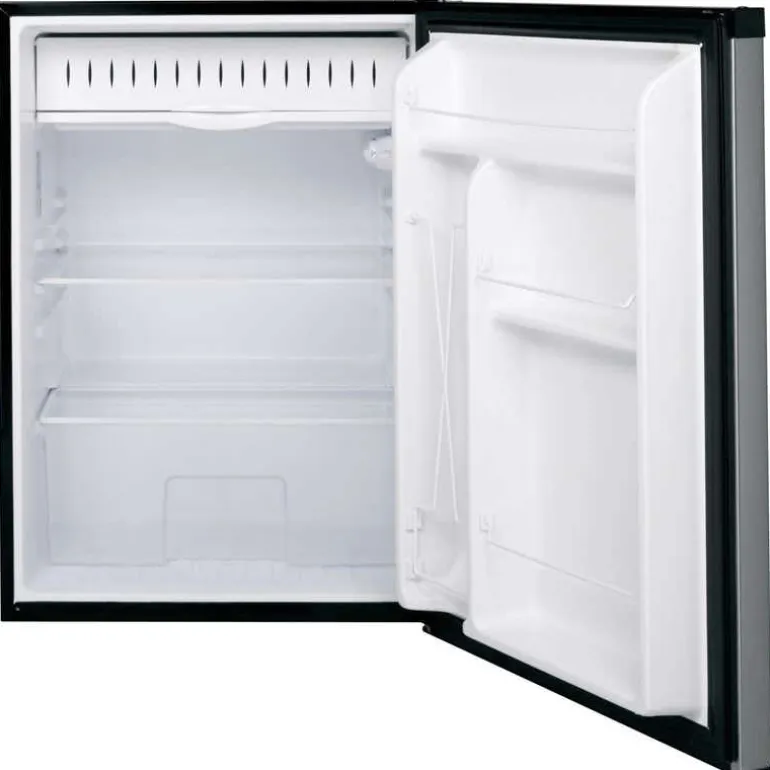 GE 5.6 Cu Ft 24 In Compact Refrigerator Stainless Steel Compact - GCE06GSHSB