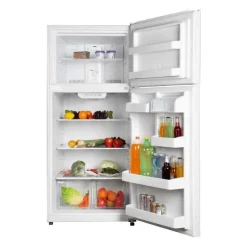 GE 18 Cu Ft 30 In Refrigerator White Top Freezer - GTE18FTLKWW