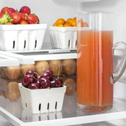 GE 21,9 Cu Ft 36 In Refrigerator Stainless Steel Bottom Freezer, French door - GWE22JYMFS