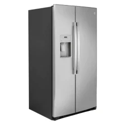 GE 25.1 Cu Ft 36 In Refrigerator Stainless Steel Side by side - GSS25IYNFS